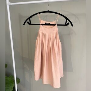 RW&Co. Pink Sleeveless Blouse Size S